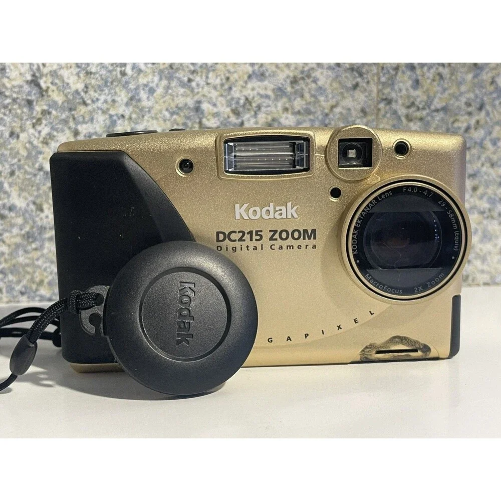 Kodak DC215 Zoom Point & Shoot Digital Camera 1.0 MegapixelUntested Need Battery